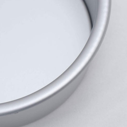 UPKOCH 4pcs Round Cake Pan 4 Inch Cake Pan Aluminum Alloy Removable Bottom Non Stick Bakeware for Baking Cooking Home Restaurant Kitchen