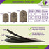 Adjustable Orthopedic Heel Lift for Heel Pain and Leg Length Discrepancies - Small - 1 Heel Lift