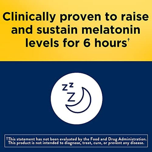 Nature Made Melatonin 4 mg Extended Release Tablets, Dietary Supplement for Restful Sleep, 90 Count, 90 Day Supply
