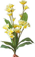 LIUCOGXI 37 inch Artificial Plumeria Frangipani Flower Bouquet with Long Stem for Home Party Bridal Wedding Bouquet Floor Flower Decoration