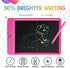 TEKFUN Kids Toys Toddlers Toys for Boys and Girls, 8.5in LCD Writing Tablets Drawing Pad for Kids, Light Doodle Pad Drawing Board for Toddlers, Gifts Toys for 3 4 5 6 7 Year Old Girls Boys(Rose)