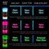 Individuall Glow in the Dark Paint - Set of 8, 20 mL Reflective Acrylic Paints for Outdoor and Indoor Use on Canvas, Walls and Ornament Painting - Blacklight Activated