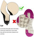 GADEBAO 12PCS Non-Slip Shoe Pads for Bottom of Shoes, Premium Rubber Self Adhesive Anti-Slip Shoe Grips Stickers, High Heels Non-Skid Sole Protector