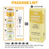 ANAI RUI Turmeric Vitamin C Facial Mask 3-in-1 Travel Mini Kit - Clay Mask, Peel Off Mask, Wash-Off Cream Mask, for Acne & Dark Spots, Oily Skin, Facial Spa Treatment 1.75 oz × 3 ea