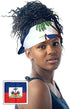 Haiti Flag Bandanna Haiti Flag Bandana Haiti Headband Clothing Haitian Bandana