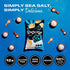 Popchips Potato Chips, Sea Salt, 12ct Single Serve 0.8oz Bags, Low-Calorie and Gluten Free, Salty Snacks for Adults and Children, Non-GMO, Vegan & Kosher Friendly, 100 Calories Per Bag