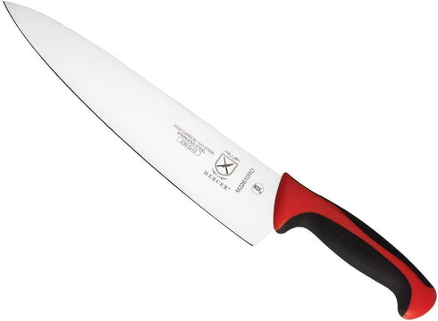Mercer Culinary Red Millennia Colors Handle, 10-Inch