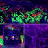 SHGPODA 33ft LED Black Light Strip Kit, 600 Units, 385nm-400nm, 12V Flexible Blacklight Fixtures, 10M LED Ribbon, Non-Waterproof for Indoor, Birthday, Wedding, Dark Party, Halloween, Christmas