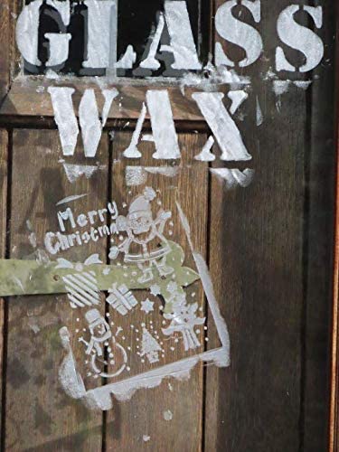 E.J. WHEATON CO. Glass Wax, Polishes and Protects Windows, Mirrors and Metal Surfaces, Dries Chalk White, Easy to Apply and to Remove, Made in USA