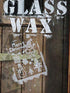 E.J. WHEATON CO. Glass Wax, Polishes and Protects Windows, Mirrors and Metal Surfaces, Dries Chalk White, Easy to Apply and to Remove, Made in USA