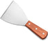 New Star Foodservice 38309 Wood Handle Slant Edge Grill Scraper, 4-Inch x 8.5-Inch
