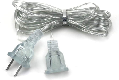 Lainin 5M/16 FT String Curtain Fairy Light Extension Cord 110V /US Plug Extender Wire Only for Christmas String Lights Wedding Decoration(Not Fit for High-Power Home Appliances)