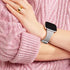 6 Pack Silicone Bands Compatible with Fitbit Versa 2 Bands / Fitbit Versa Bands /Versa Lite/Versa SE, Soft Silicone Slim Narrow Replacement Wristbands for Fitbit Versa 2 Smart Watch (6 Pack D, Large)