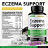 Eczema Treatment & Support for Natural Relief - Made in USA Dupixent Alternative - Skin Vitamins & Herbals for Eczema, Acne, Psoriasis, Rosacea Treatment with Zinc, Niacinamide & Probiotics - 60 caps