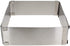 Utoolmart Stainless Steel Adjustable Square Cake Ring Mold,6 to 11 Inch Cake Mousse Mold for Baking 1Pcs,Gifts for Christmas
