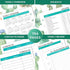 2023 Planner Refills - 2023 Weekly & Monthly Planner Refill, A6 Refill Paper, A6 Planner Inserts, 3-3/4" x 6-3/4", Planner Refills 2023 with Monthly Tabs, 6-Hole Punched, Loose Leaf