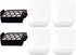 Dttery 4 Foam + Felt, 2 HEPA Filters kit Replacement for Shark Navigator Pet Pro ZU60, ZU62, Pet Plus NV251, NV255, Swivel Pro NV150, NV151 Upright Vacuum, Part 1238FT60 1239FT60