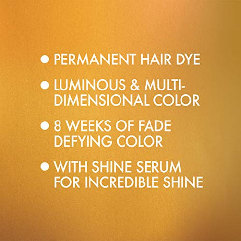 L'Oreal Paris Superior Preference Fade-Defying + Shine Permanent Hair Color, RR-04 Intense Dark Red, Pack of 1, Hair Dye