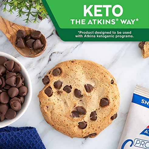 Atkins Protein Cookie Chocolate Chip, 4 Count