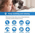 CPFK Cat Calming Collar 3 Pack Pheromone Calm Anxiety Collar for Cats and Kittens Stress Reliever Relaxing Comfortable Collar Breakaway Design Gray