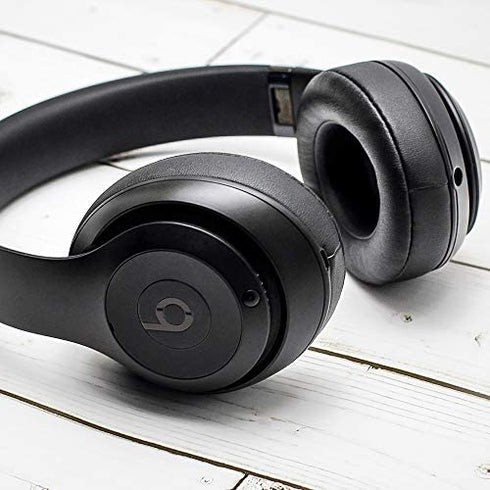 Beats Studio Replacement Earpads FEYCH 2 Pieces Noise Isolation Memory Foam Ear Cushions Cover for Beats Studio 2.0 Wired/ Wireless B0500/ B0501 & Beats Studio 3.0(Black)