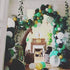foci cozi 148 Pack Jungle Safari Theme Party Decorations Set?148 latex balloons, 12 Green Palm Leaves, 1 banner 4 cake topper 16 feets Arch Balloon strip tape, 1 Balloon tying tools Safri party Supplies Favors for Kids Boys Birthday Baby Shower Decor