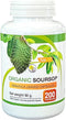 NalLife Organic Soursop Graviola Leaves 200 Capsules