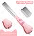 3 Pcs Cat Paw Tongs Cat Tongs Kawaii Food Kitchen Tongs Stainless Steel Tongs Cute Kitchen Accessories Gift for Cooking Toast, Bagels Barbecue and More, 3 Size(Pink, White, Black)