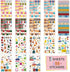 Clever Fox Seasonal Planner Stickers – 600+ Month, Holiday & Seasons Stickers for Your Planner, Monthly Journal & Calendar – 18 Sheets, Set of Stickers & Washi Tape by Clever Fox (Seasonal Pack)