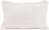 Beatrice Home Fashions Medallion Chenille, Standard Sham, Ivory