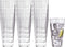 US Acrylic Clear Value Set Plastic Re-usable 20-ounce Tumblers | set of 16