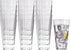 US Acrylic Clear Value Set Plastic Re-usable 20-ounce Tumblers | set of 16