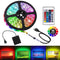 HIKENRI Upgraded Battery Powered Led Strip Lights, USB LED Strip Lights 5050 2M/6.6FT, Flexible Color Changing RGB LED Light Strip, 60 LEDs 5V Battery-Powered with IR Controller