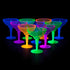Party Essentials N121290 Cup Margarita Neonate 12Ct, 12 Count (Pack of 1), Assorted Neon