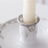 Kendiis Candle Holder Ceramic Candlestick Holder, Candlelight Stand for Spell Candles, Taper Candles, and Incense, Halloween Christmas Dining Room Home Decoration Display