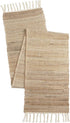 Jute Hand Woven Table Runner- Rustic Bohemian Design for Parties Dining Table Holidays Use House Warming Gift (13x72 INCH, Natural Jute)