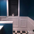Ekena Millwork PNL20X24AS-02 20"W x 24"H x 1/2"P Ashford Molded Scalloped Wainscot Wall Panel