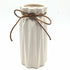 Anding White Ceramic Vase - Elegant Origami Art Design- Ideal Gift for Friends and Family, Wedding, Desktop Center Vase, A Perfect Home Decor Vase (LY096)