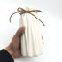 Anding White Ceramic Vase - Elegant Origami Art Design- Ideal Gift for Friends and Family, Wedding, Desktop Center Vase, A Perfect Home Decor Vase (LY096)