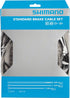 SHIMANO Universal Standard Brake Cable Set, For MTB or Road Bikes
