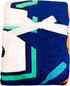 Infinity Republic - World's Best Dad Super Plush Blanket - Perfect for Father's Day, Birthday Gifts, Decor, etc!