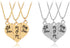 Amosfun Mother Jewelry Gift Big Sis Lil Sis Mom Puzzle Heart Pendants Matching Mother' s Day Gift from Daughter (Golden) Party Favors