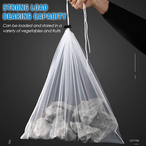 Freehawk Nylon Straining Bag Fine Mesh Food Strainer Bag Reusable Strain Tea Pulp Juice Food Nut Milk Filter Bag(15.7 x 15.7, 8 Packs)