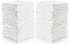 Simpli-Magic Cotton Washcloths White, 40 Pack, Size: 12x12