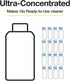 USDA Certified Organic Probiotic All Purpose Cleaning Concentrate, Lemongrass 16.9 fl. oz. - Ultra Concentrated Multi Surface Cleaner, Cleaning Spray Refill, Kitchen and Household Cleaner by SCD Probiotics (1 Pack)
