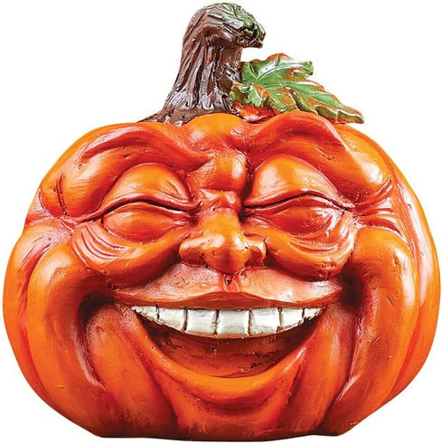 Collections Etc Expressive Pumpkins Fall Table Top Décor, Short