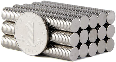 120PCS 8—1MM Small Cylinder Fridge Magnets, Office Magnets, Whiteboard Magnets, Durable Mini Magnets