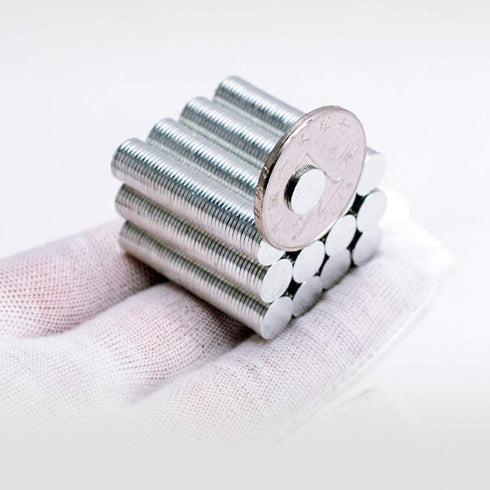 120PCS 8—1MM Small Cylinder Fridge Magnets, Office Magnets, Whiteboard Magnets, Durable Mini Magnets