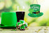 Gigoitly St Patrick Day Sign Saint Patrick Day Hat Wreath Gnomes Door Wreaths Wooden for St Patrick Decorations