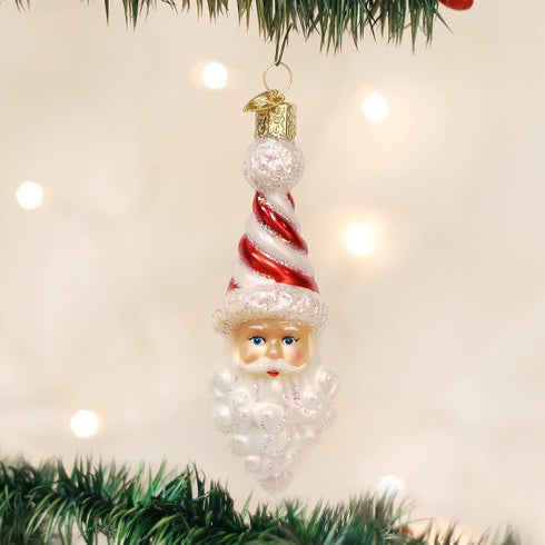 Old World Christmas Candy Glass Blown Ornaments for Christmas Tree Peppermint Twist